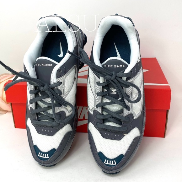 Nike Shox Enigma Leather Mesh Dark Grey W AUTHENTI - Picture 4 of 8